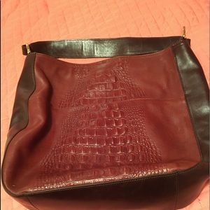 Brahmin brown purse